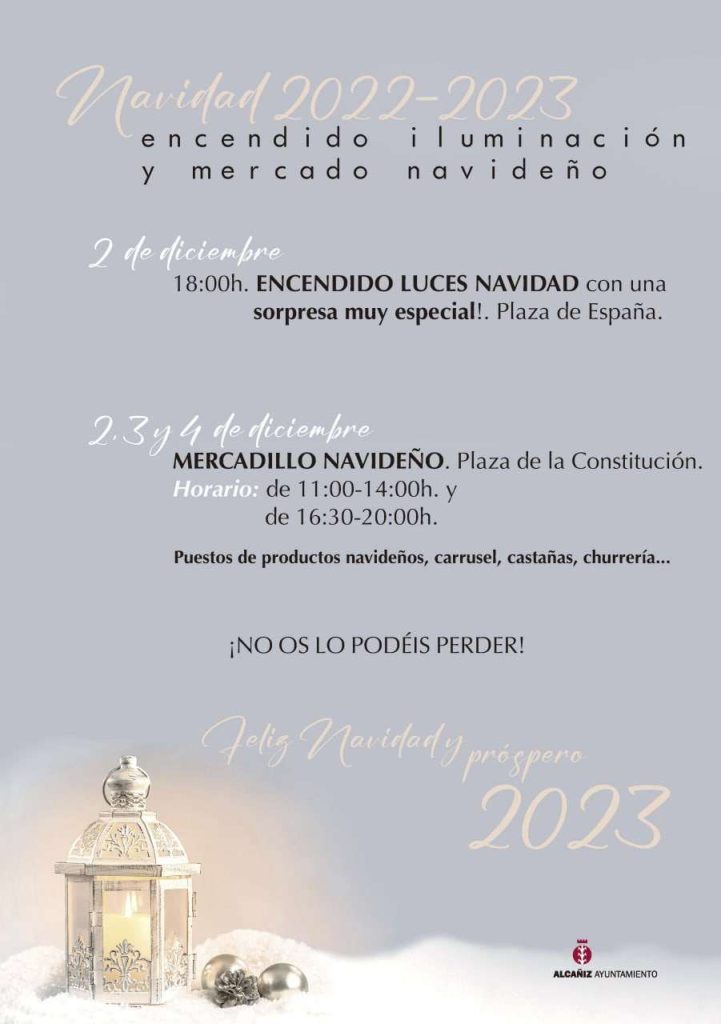 Programa navidad alcañiz 2022