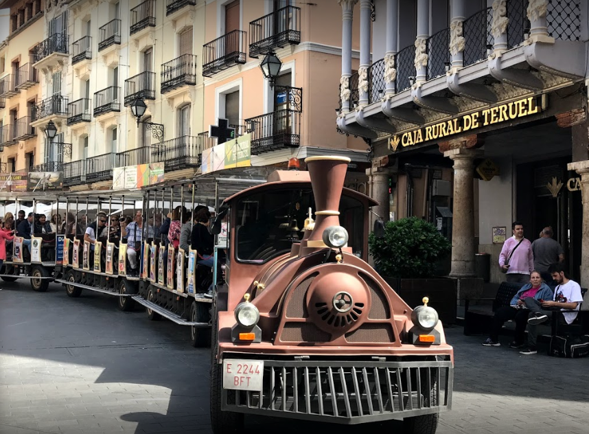 tren turistico en teruel