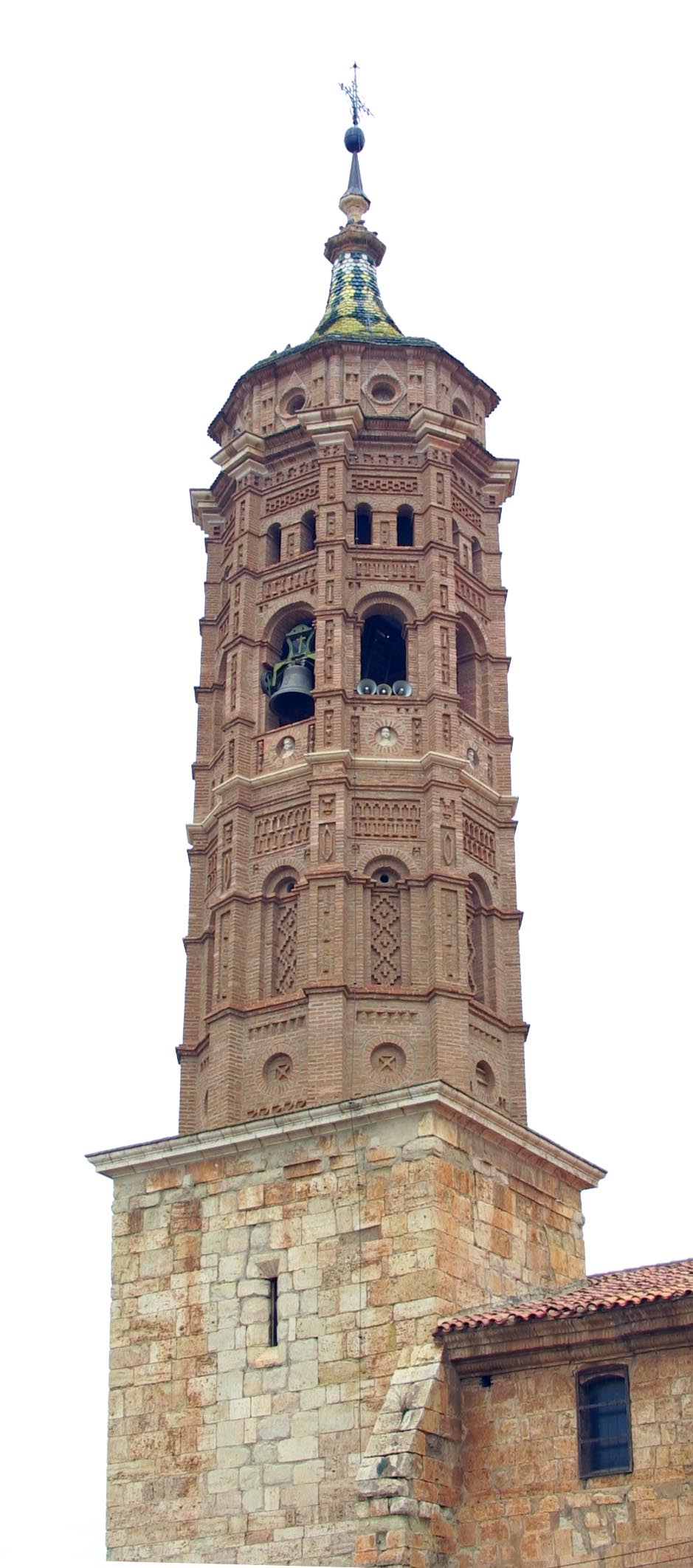 Torre mudéjar campanario Bárguena