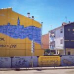 Grafiti Luis Buñuel en Calanda