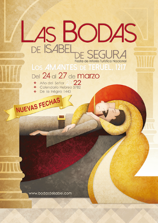 cartel bodas de Isabel de segura 2022